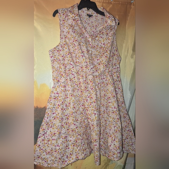 Torrid Poplin Colored Shirt Dress 👗 18-20/2x - Picture 3 of 12